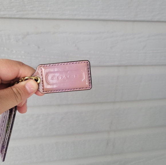 2 Purple Coach Tags 💜 EUC - Picture 4 of 6